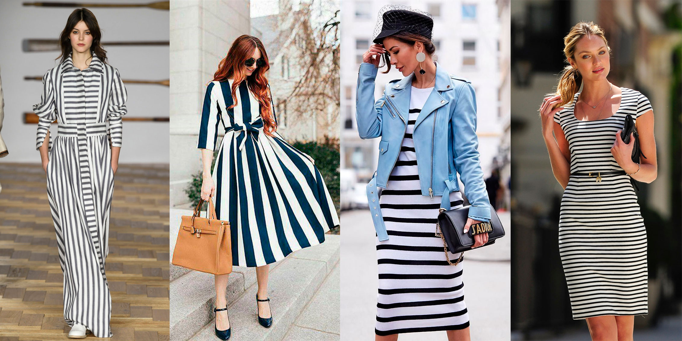 «Total look» у смужку: зручні образи на кожен день