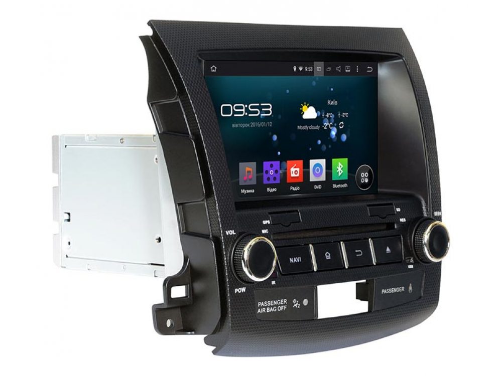 Штатная магнитола для Mitsubishi Outlander XL на Android